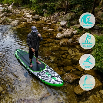 SUP-доска FunWater Honor Green 10'8"